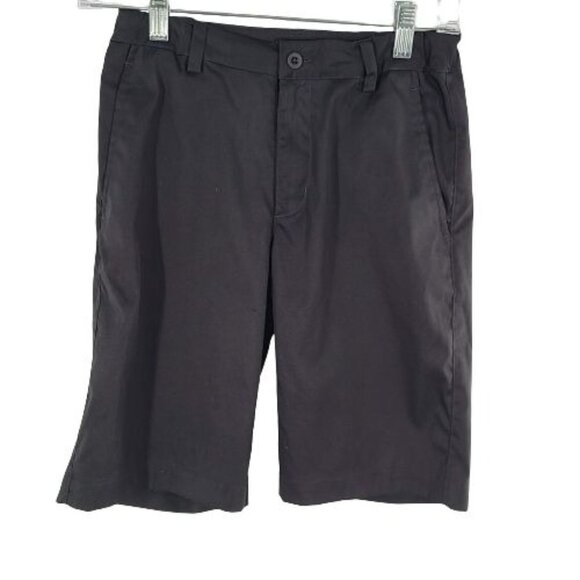 Nike Dri Fit Golf Black Straight Leg  Bermuda Shorts Mid Rise Men's Size Medium - Picture 1 of 10